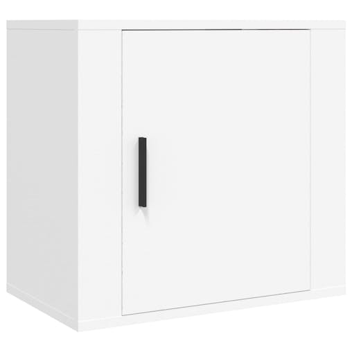 NNEVL Wall-mounted Bedside Cabinets 2 pcs White 50x30x47 cm