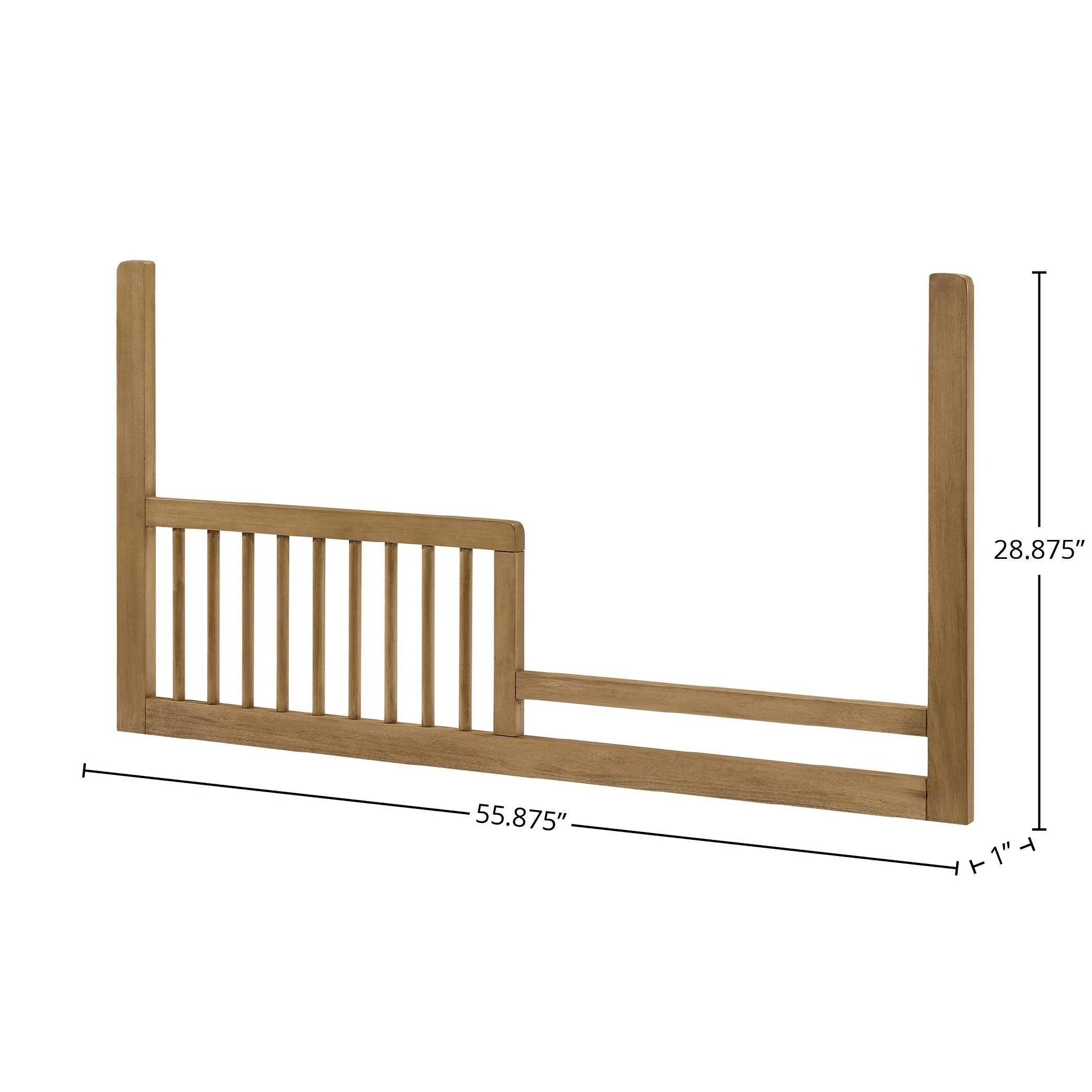 Newport Guard Rail, Natural Oak