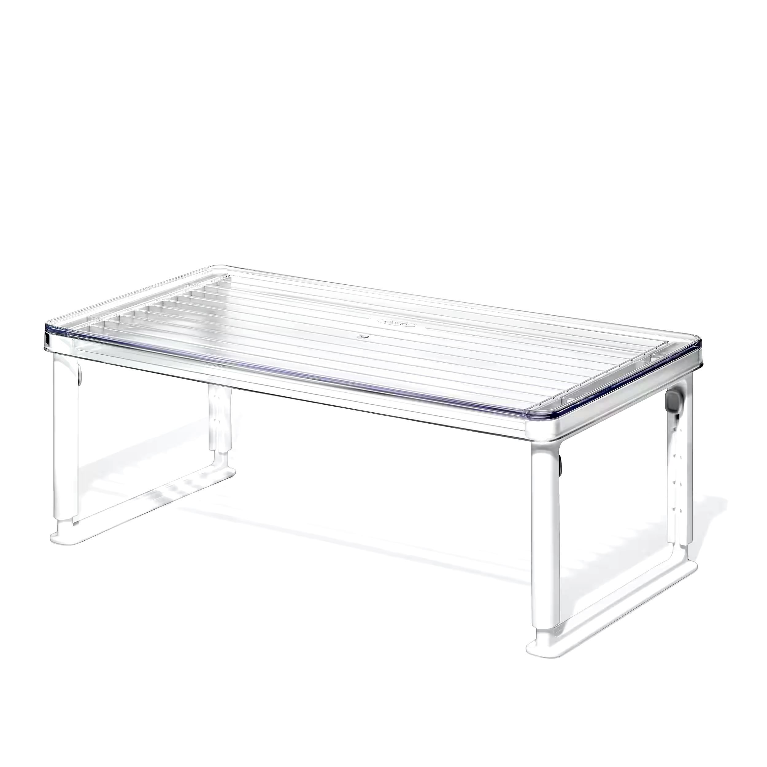 OXO Good Grips Adjustable Refrigerator Shelf, Clear