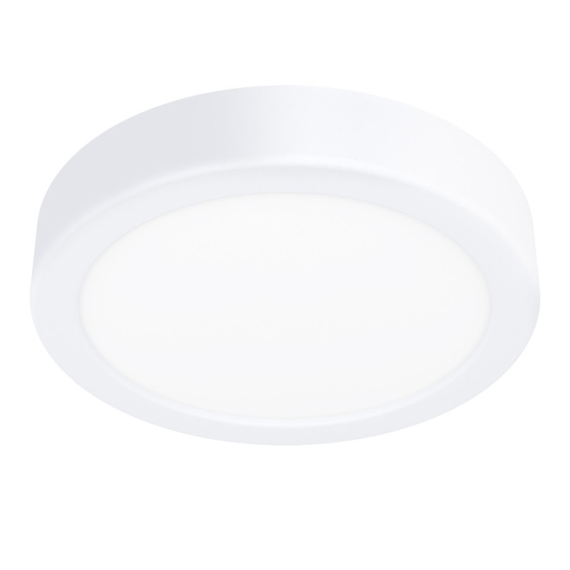 Plafonnier LED Fueva 5 blanc Ø 16 cm blanc chaud 1350 lm 11 W EGLO