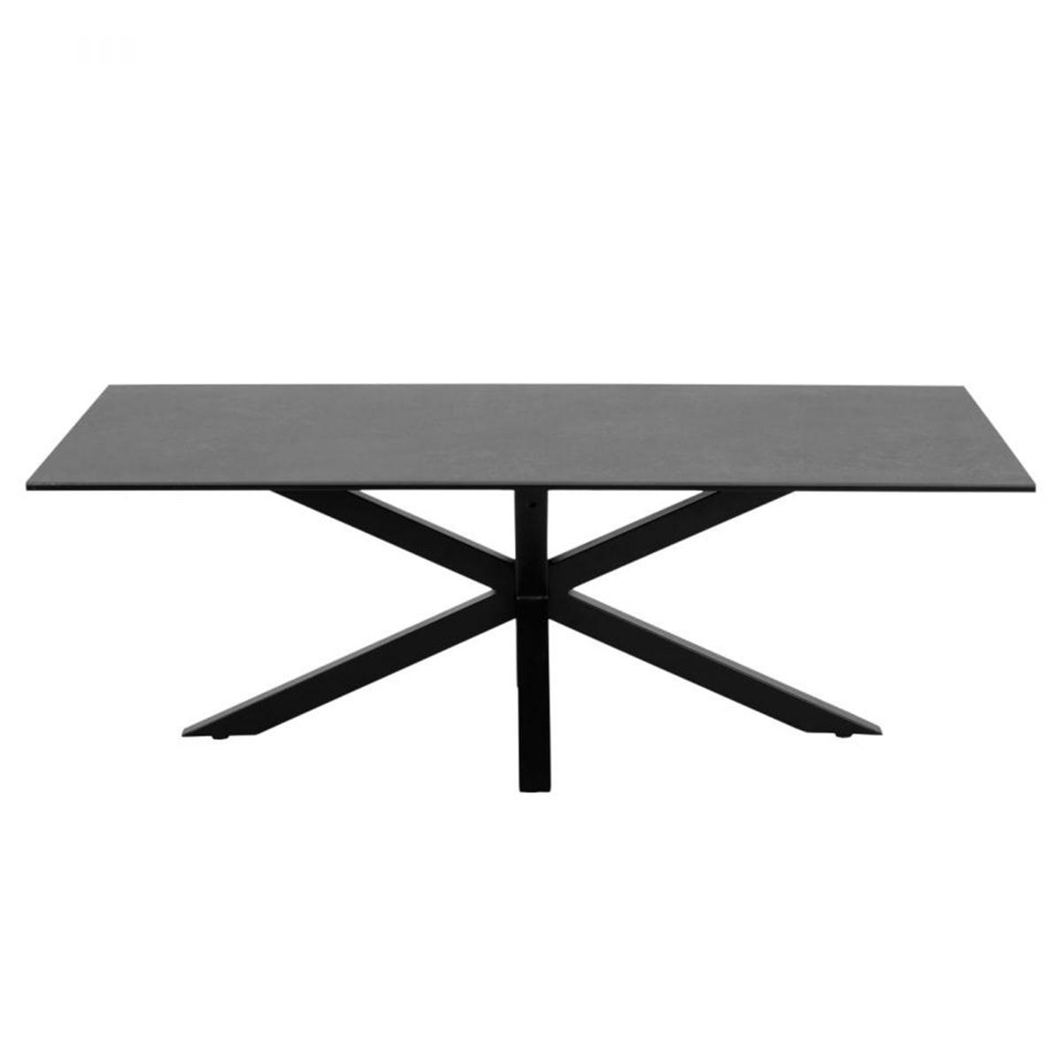 HAVAN - Table basse rectangulaire 130x70cm en céramique