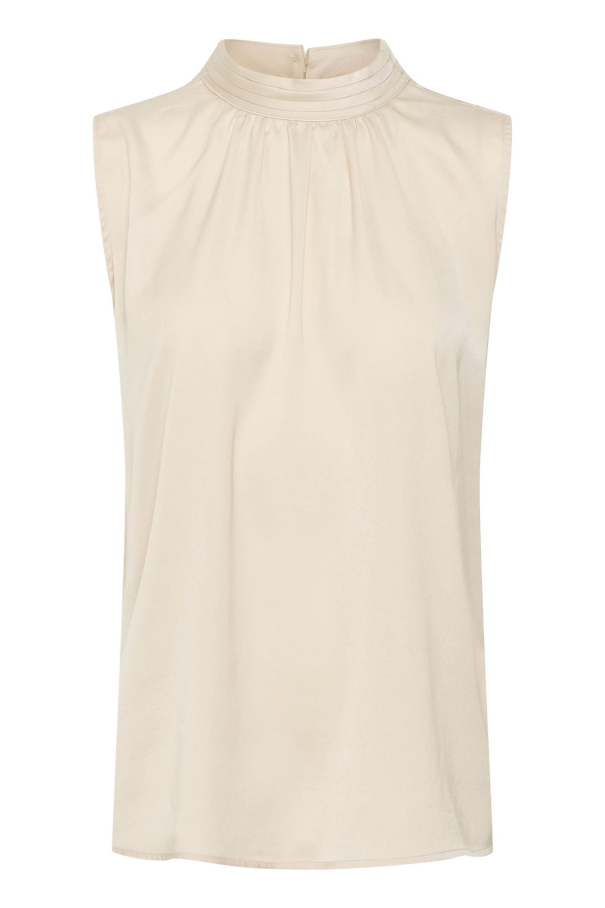 Saint Tropez Aileen Sleeveless High Neck Top
