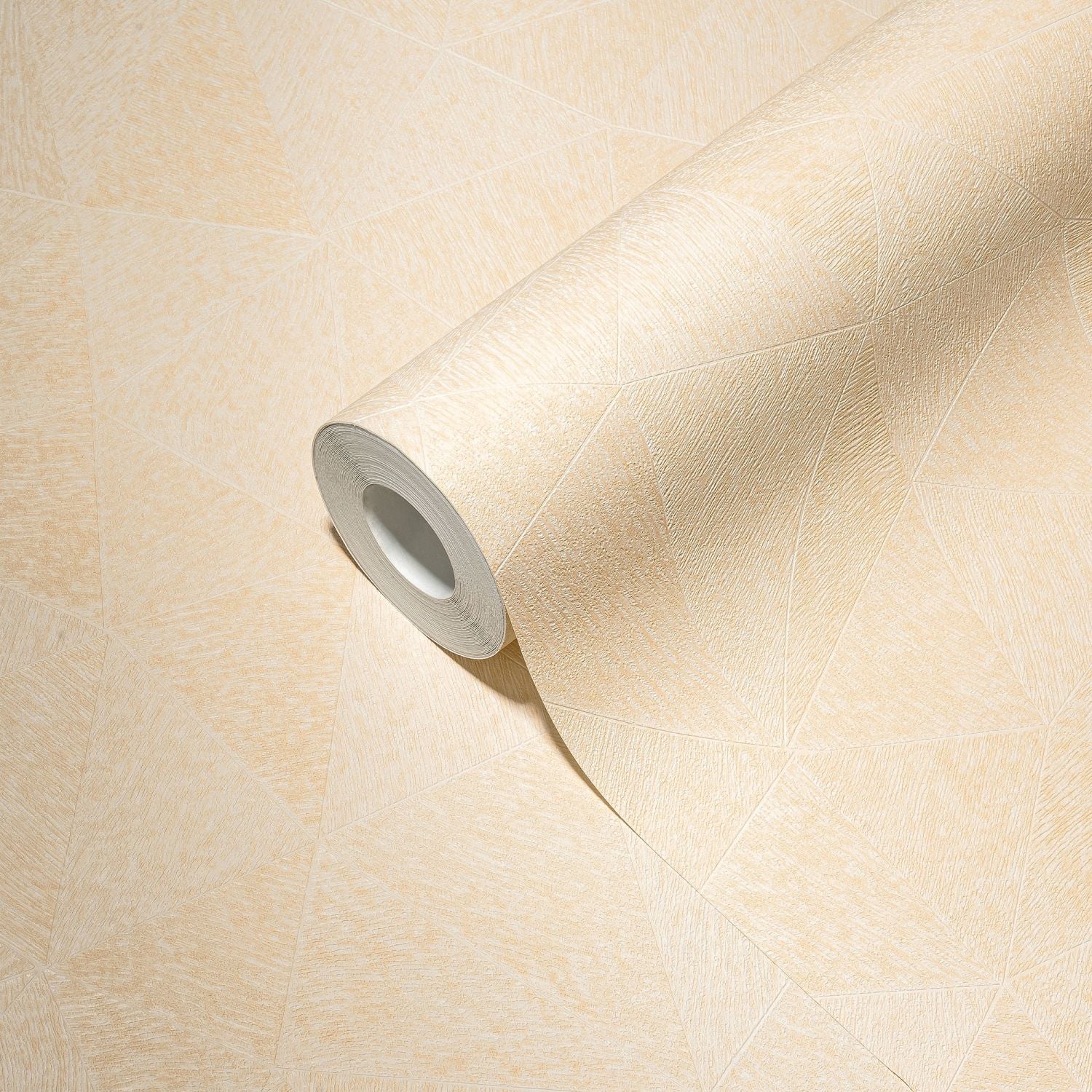 Livingwalls behang grafisch motief beige - 53 cm x 10.05 m - AS-391293