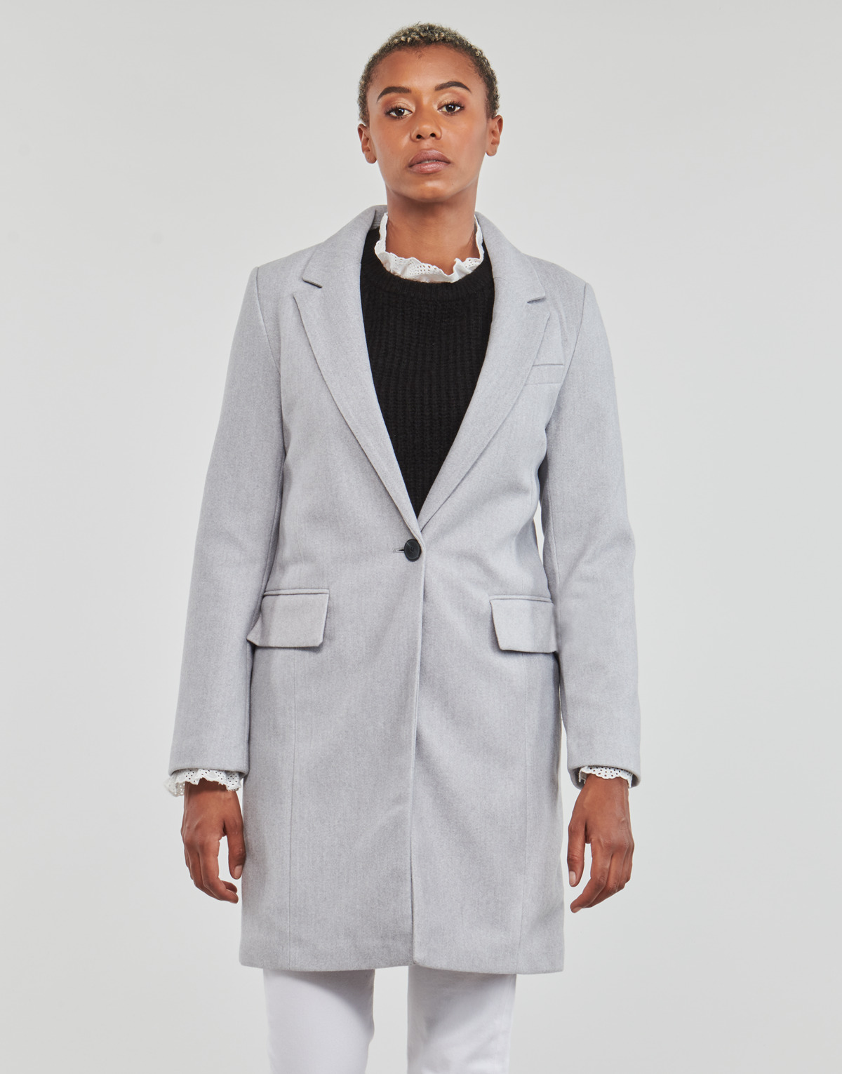 Only - ONLNANCY LIFE COAT CC OTW - Grey