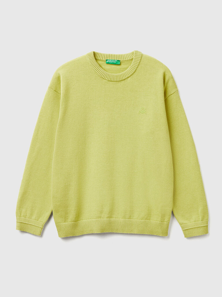 100% cotton crew neck top
