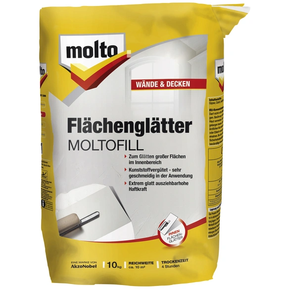Spachtelpulver, 10000 g, weiß