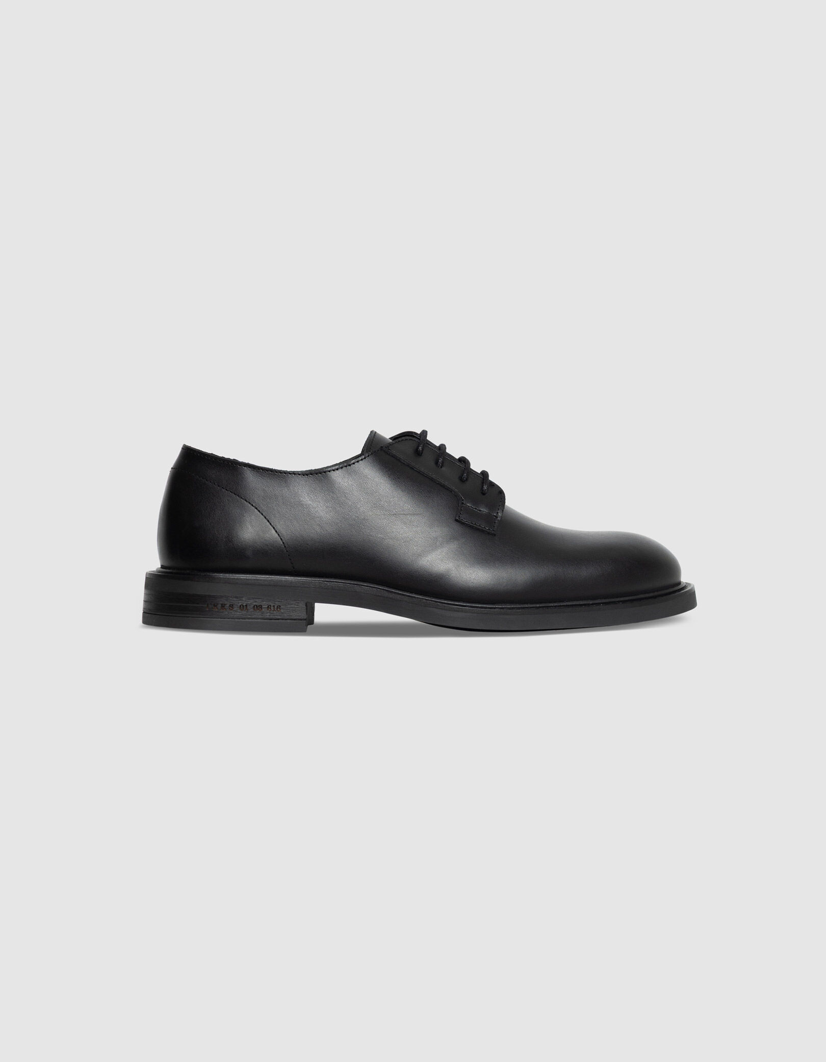 Derbies noirs cuir Homme