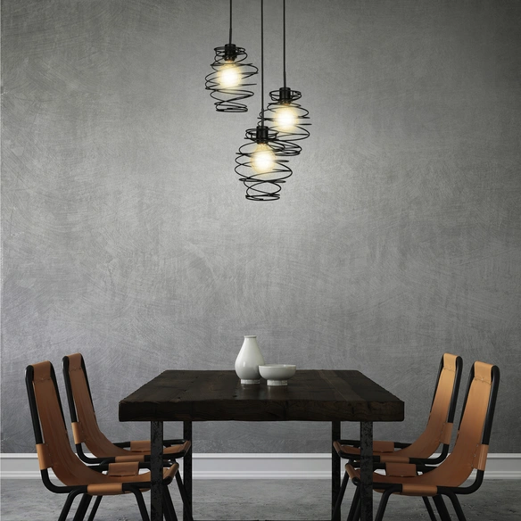 Pendelleuchte »SWIRL«, ø: 42,5 cm, 60 W, 230 V