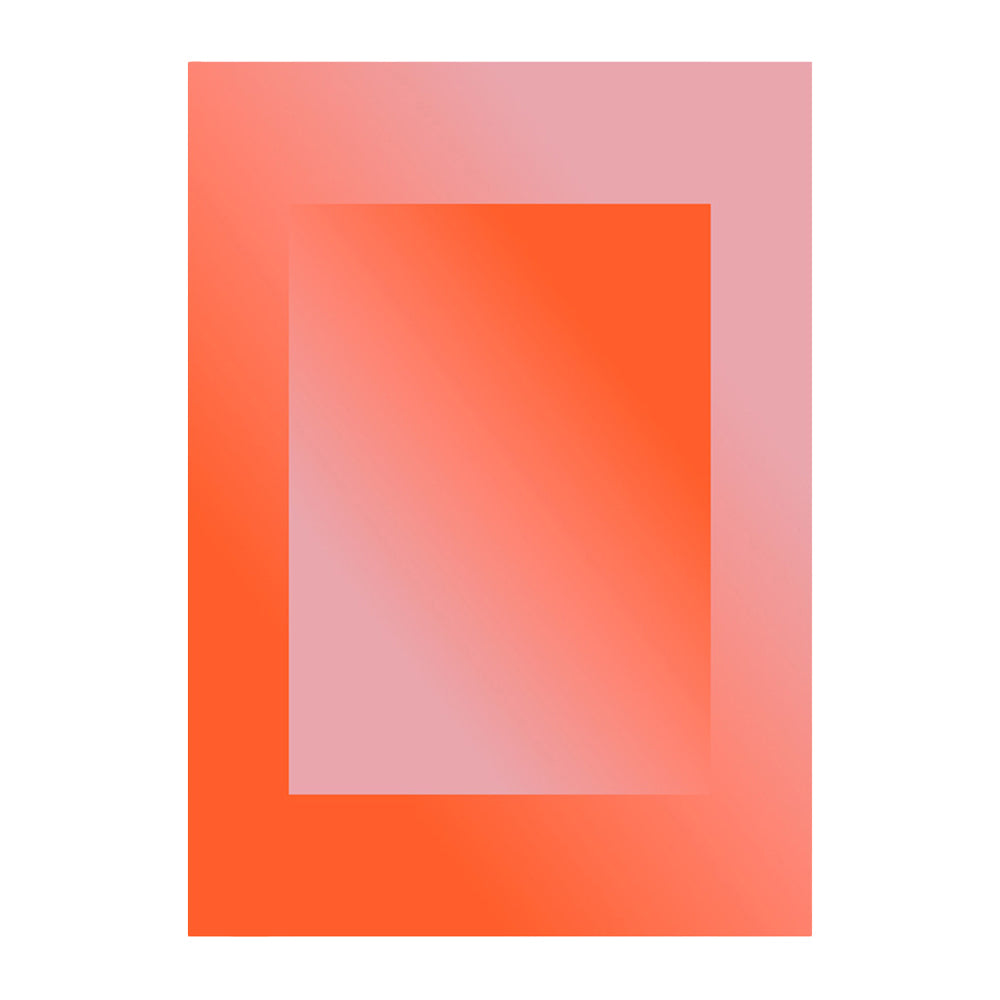 Paper Collective Absorb 04 Poster 30 x 40 cm - Orange / Pink