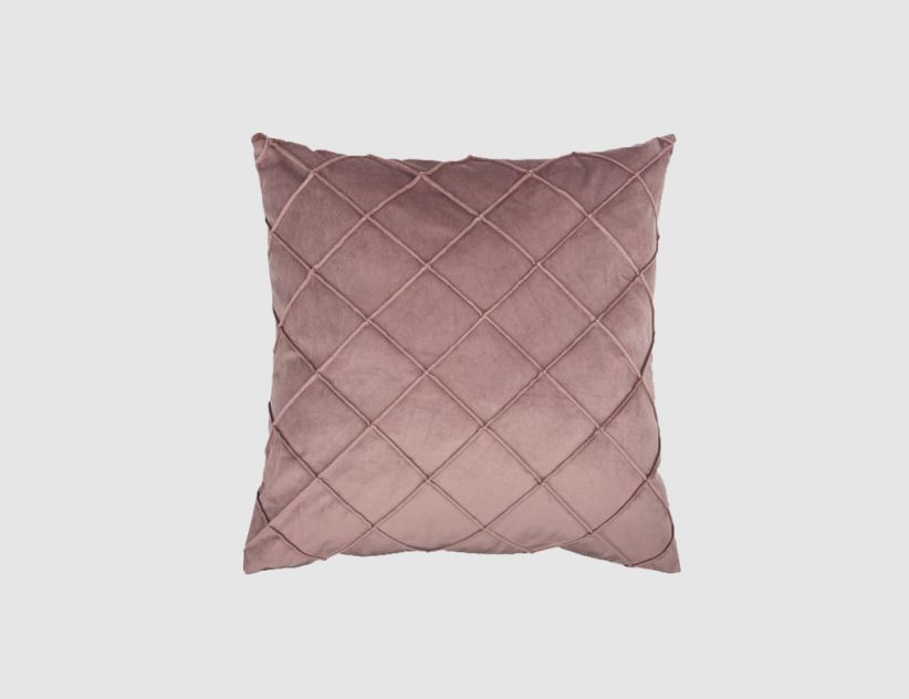 Kissen Glossy Altrosa 48x48cm