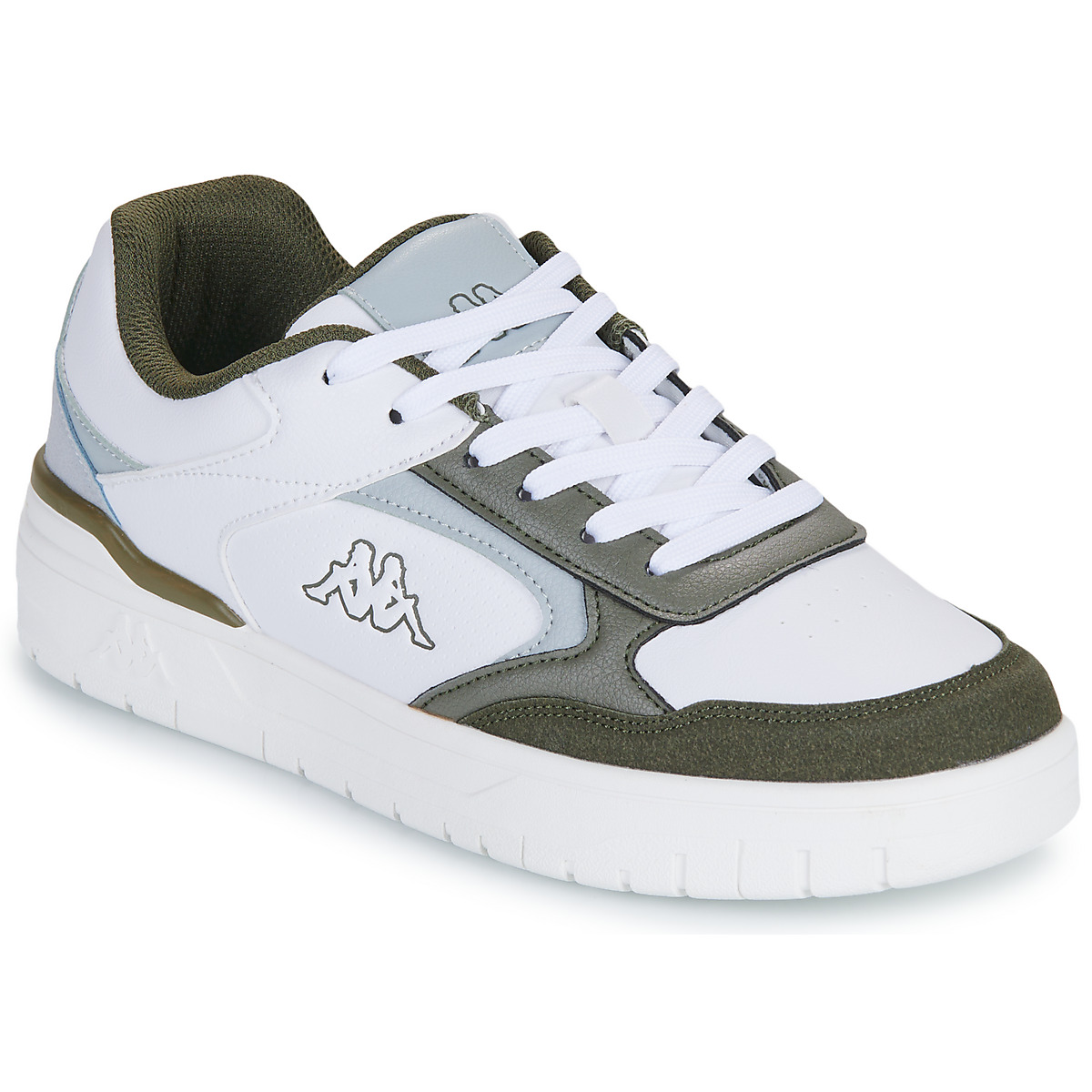 Kappa - LOGO MANIS 2.0 - White / Grey / Green / Drab