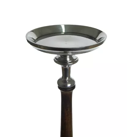 Świecznik aluminiowy 28 cm (duża świeca) QUEEN ISABELL 37.GN15-00878