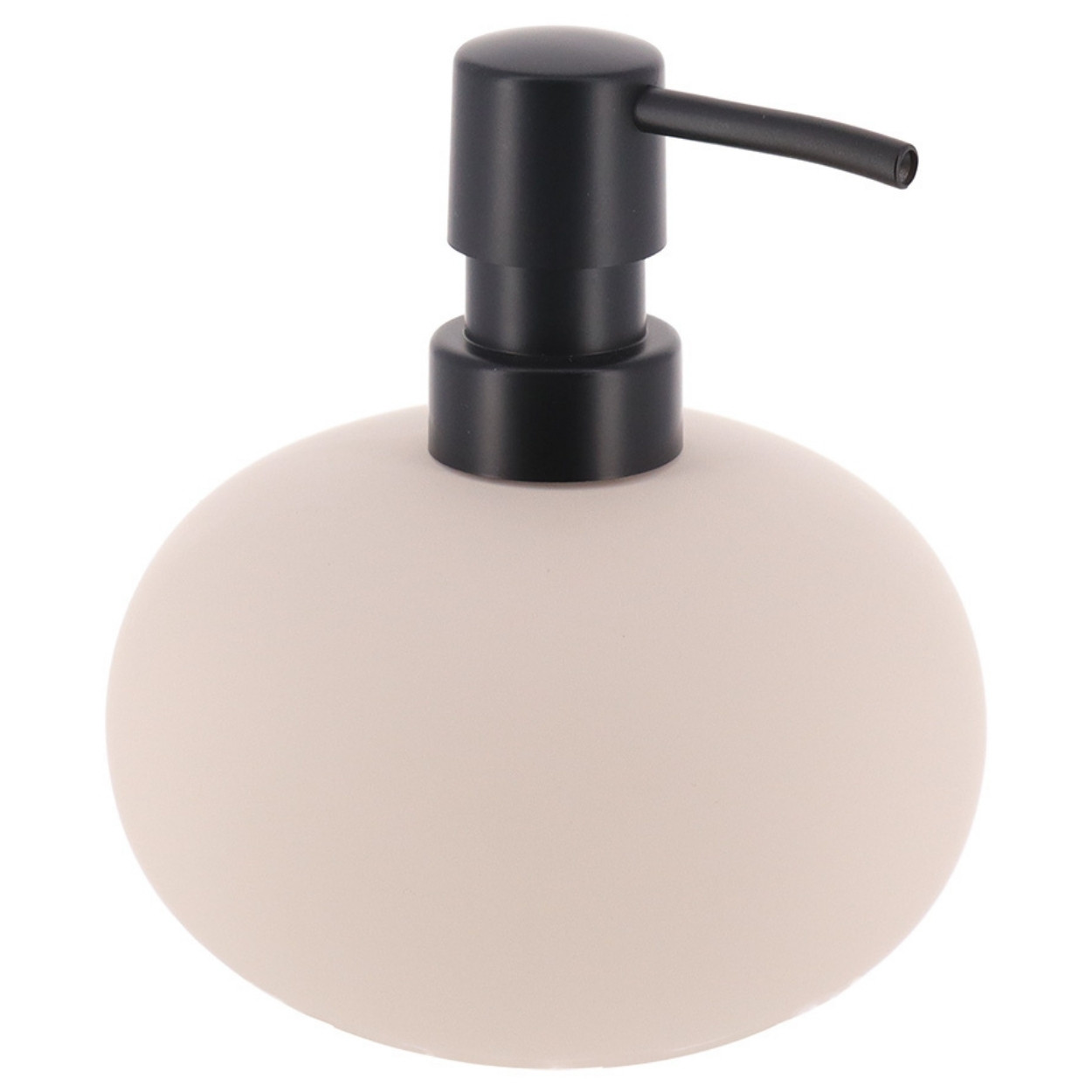 Dozownik na mydło w płynie Niva Ivory 425 ml kamionka z pompką