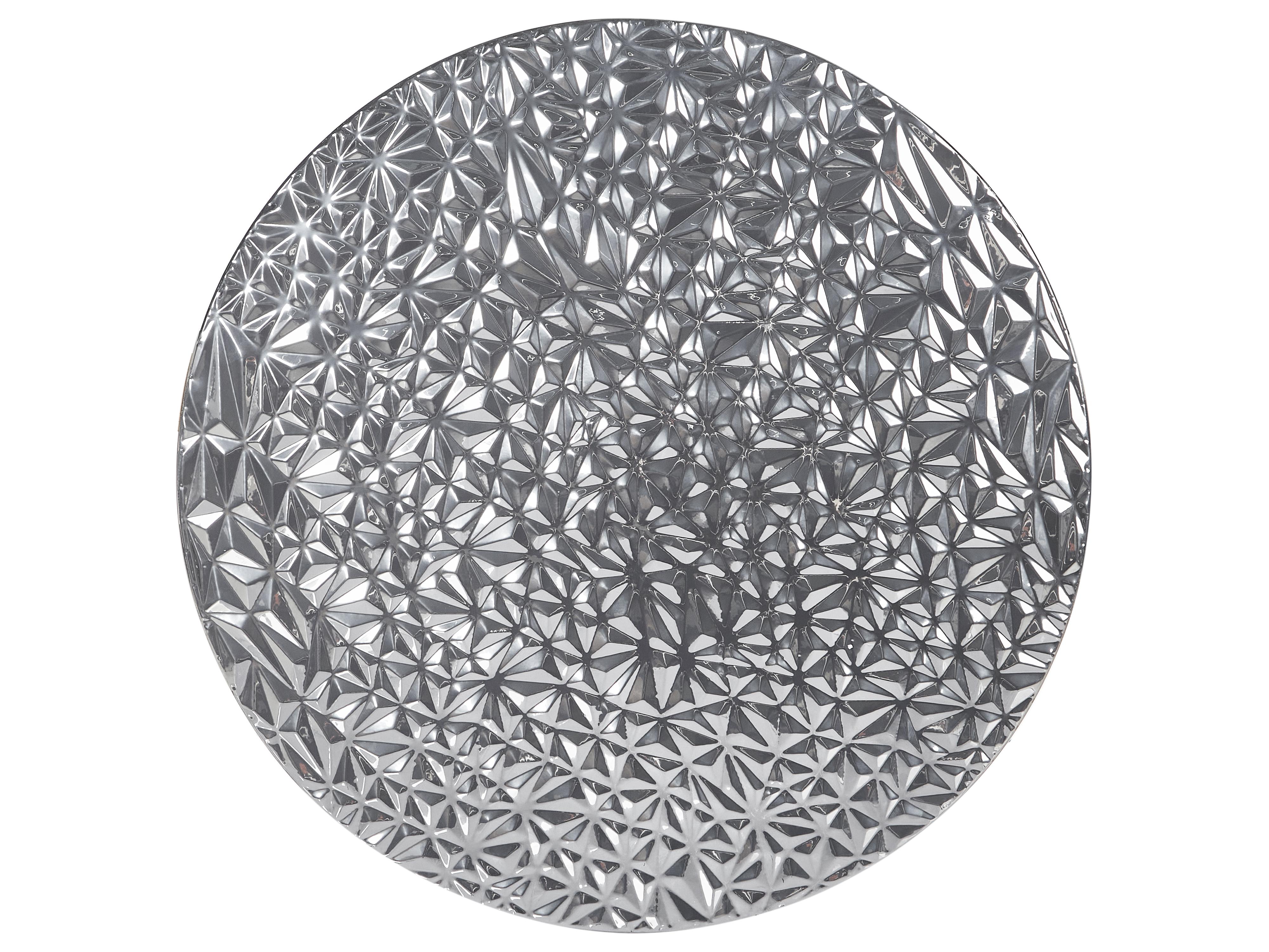 Wall Decor MOSCAVIDE Metal 60 cm Silver