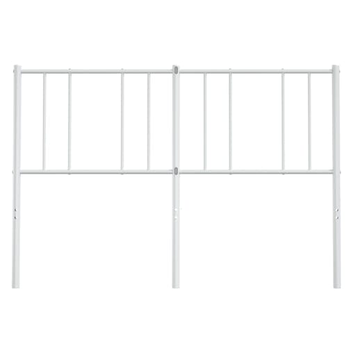 NNEVL Metal Headboard White 152 cm