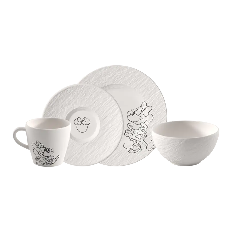 Geschirrset 4-teilig Manufacture Rock Mickey