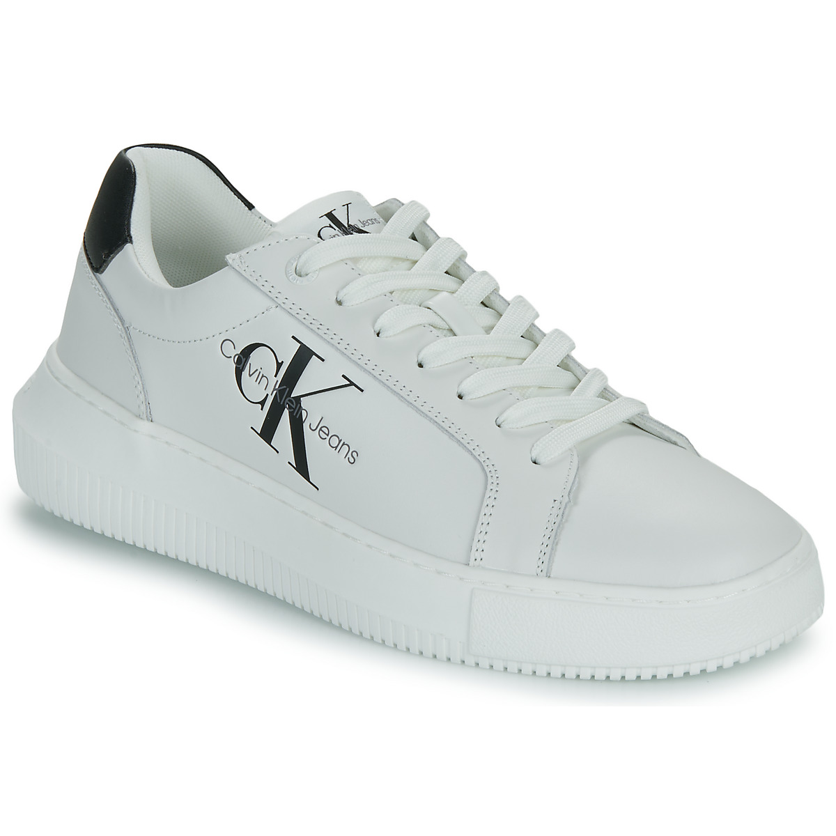 Calvin Klein Jeans - CHUNKY CUPSOLE MONO LTH - White / Black