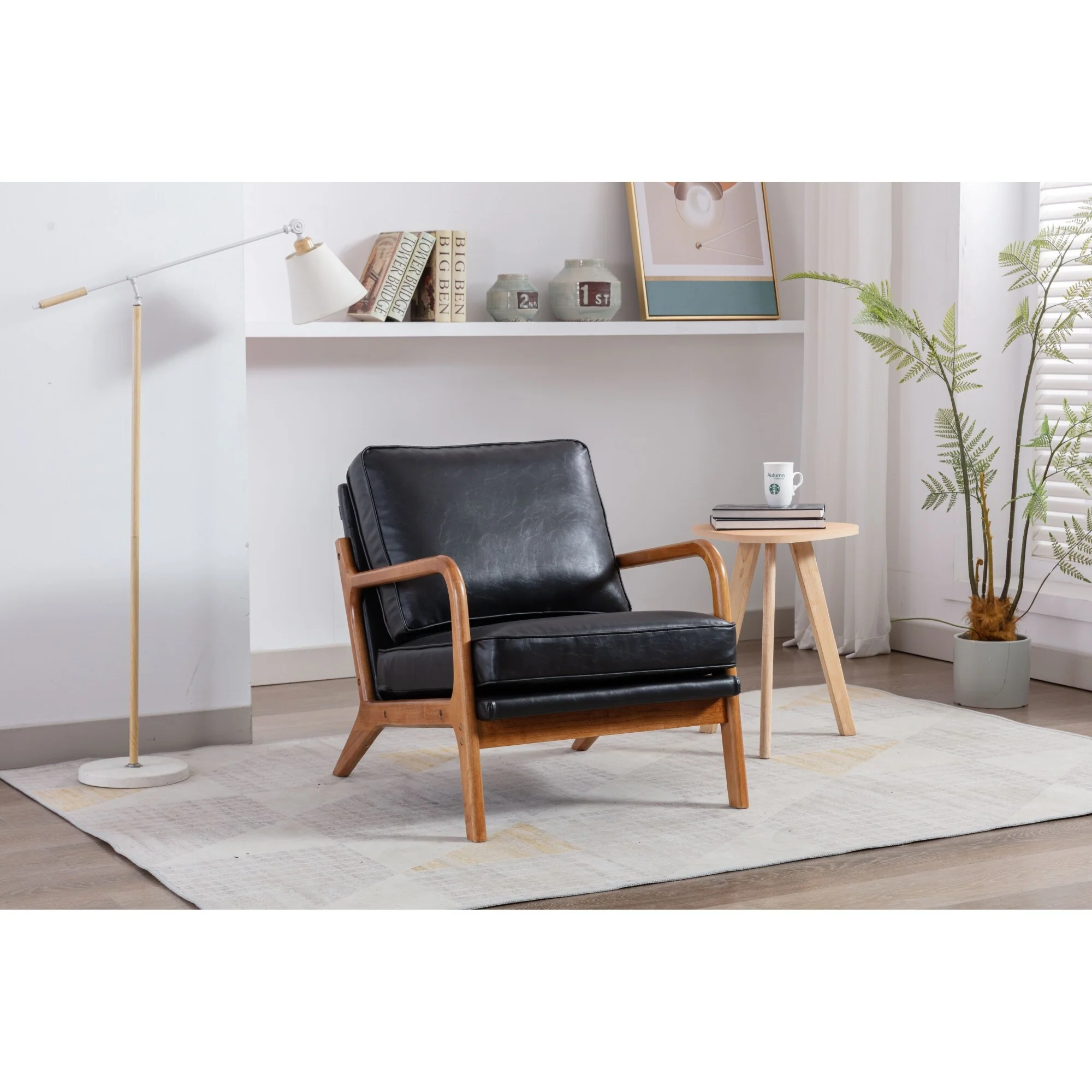 Wood Frame Armchair