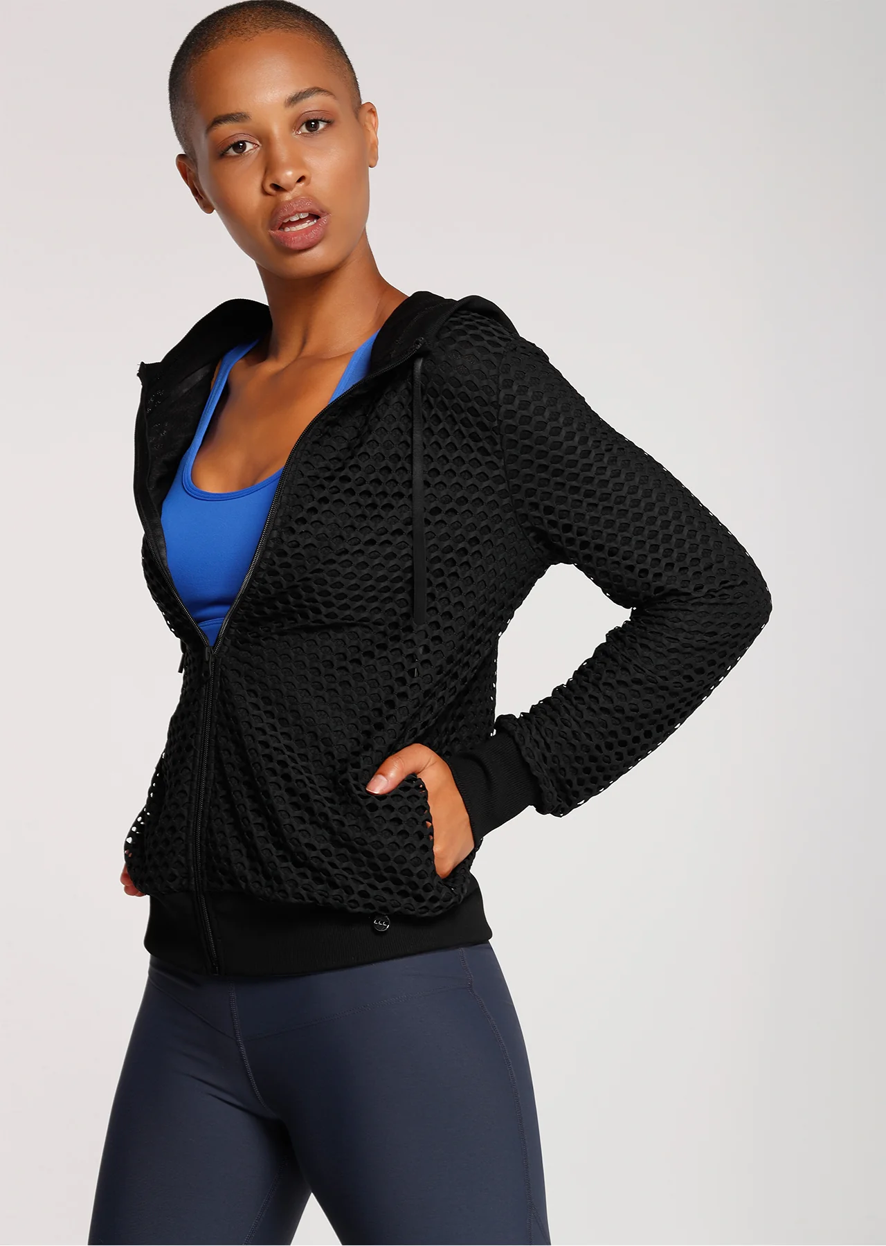 Manhattan L/Slv Mesh Jacket