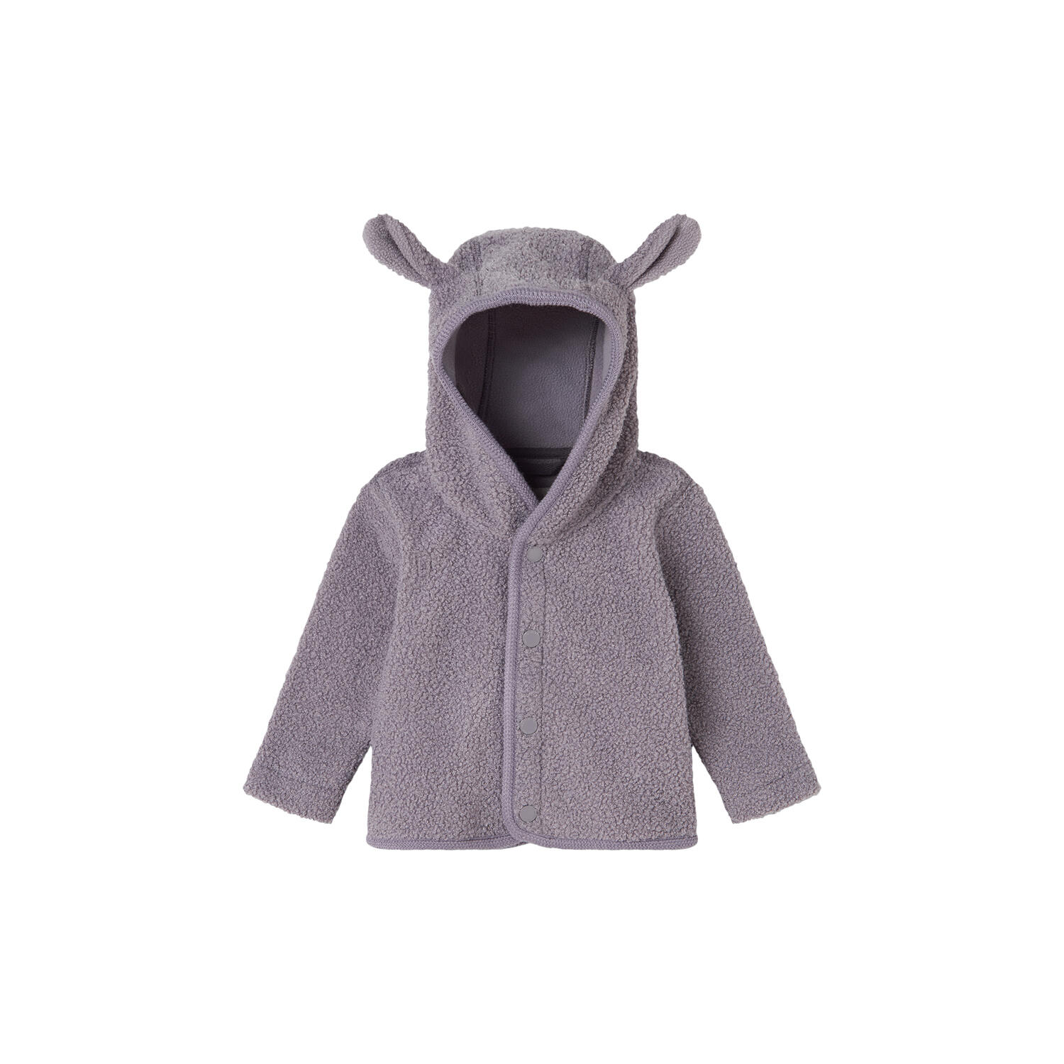 Olini Teddy Jacket, purple suede
