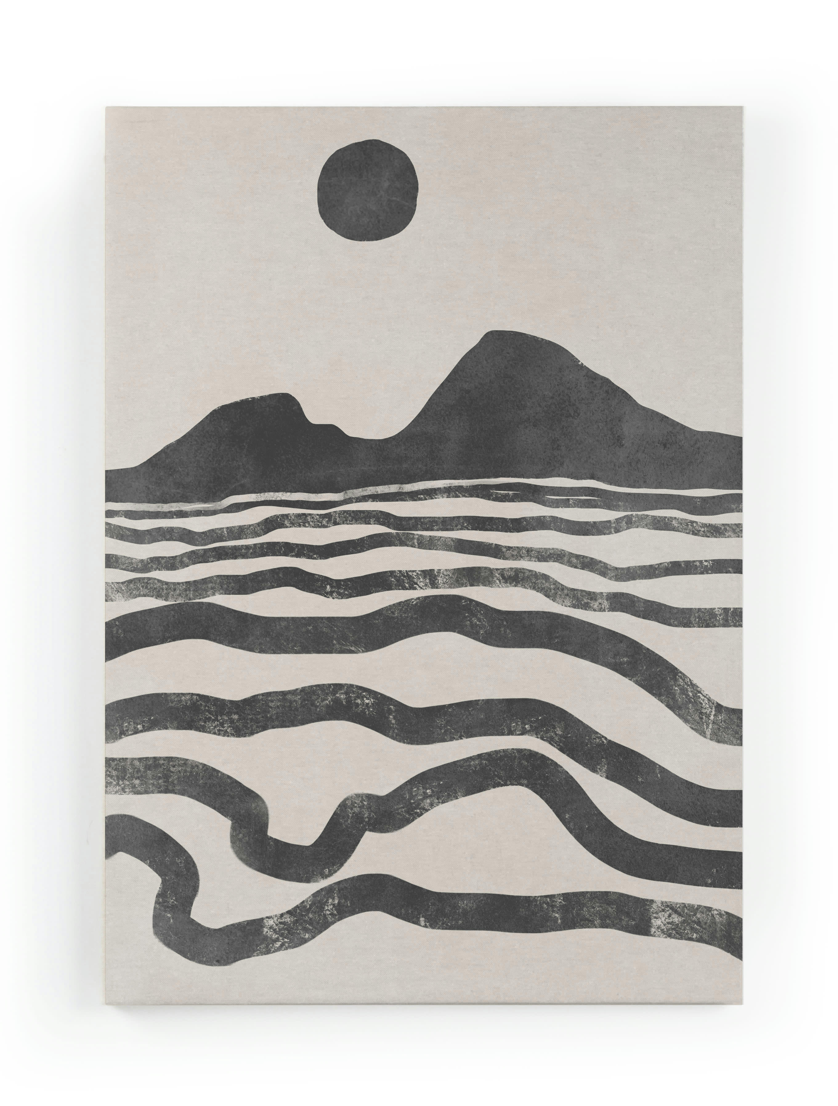 SEA LANDSCAPE - Peinture sur toile 60x40 imprimé HD Paysage marin