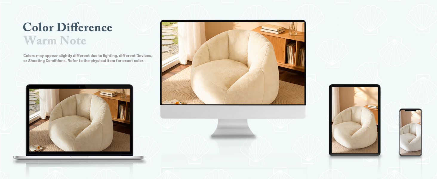 shell lazy sofa