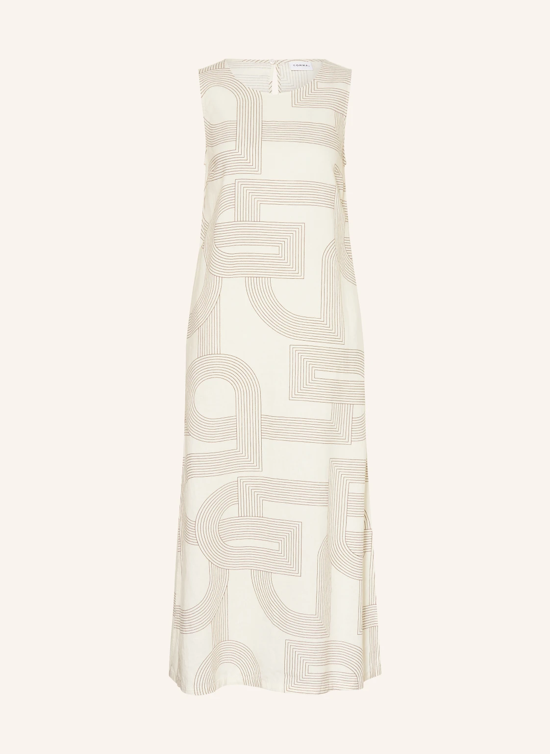 COMMA Kleid mit Leinen