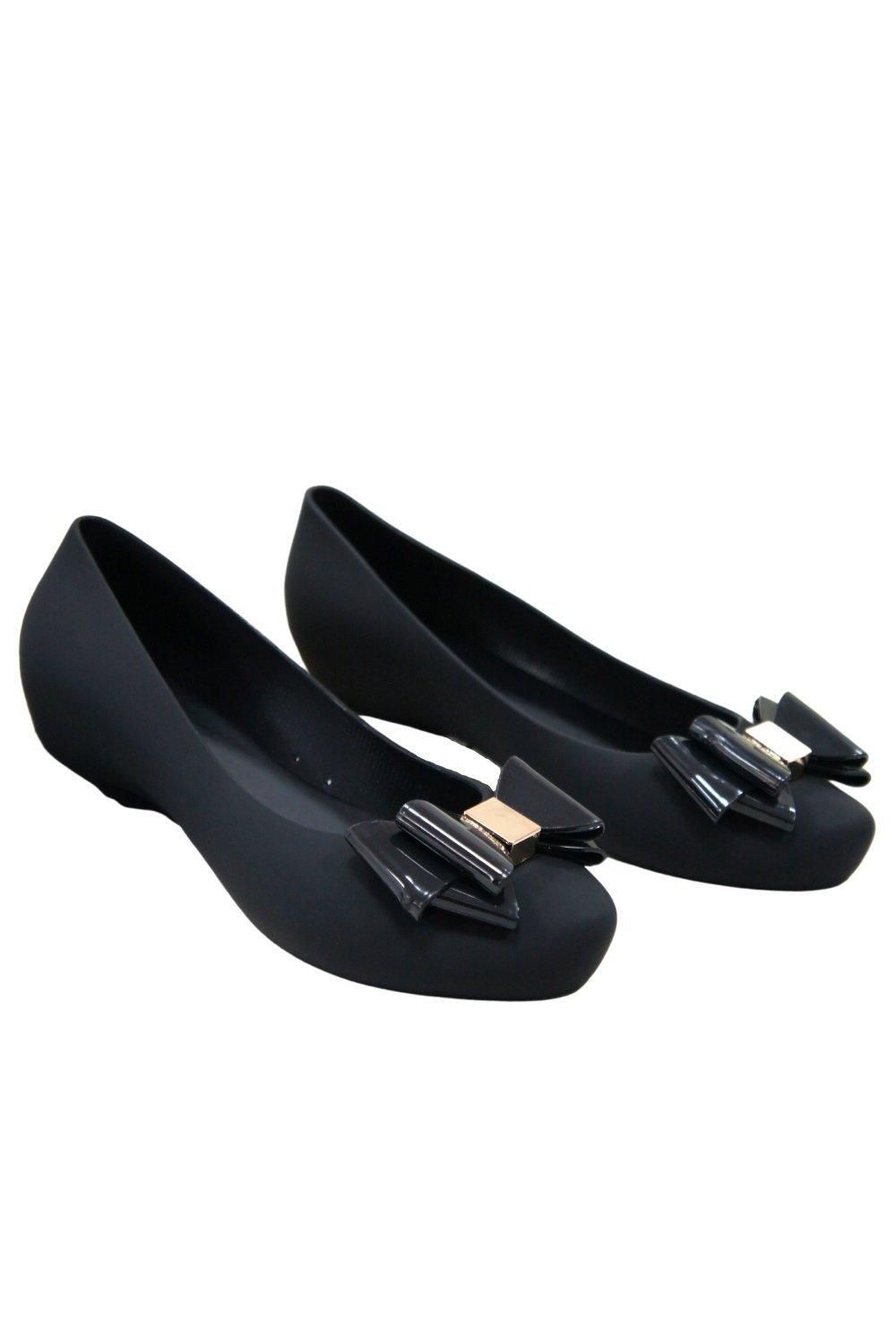 IVACHY Slip-On Flat Simple Jelly Ballet Back To School or Casual Pump Shoes