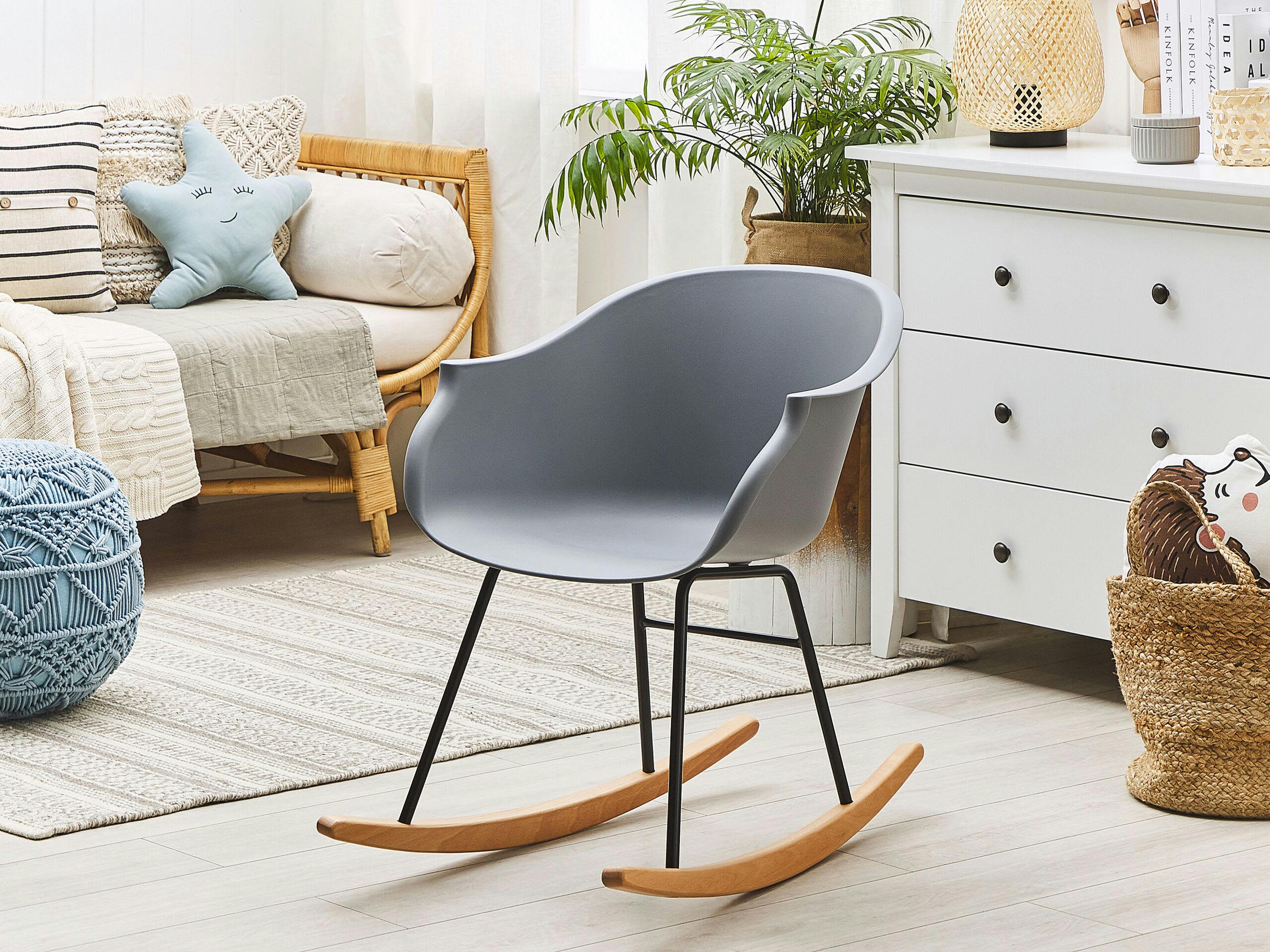 HARMONY - Chaise à bascule grise