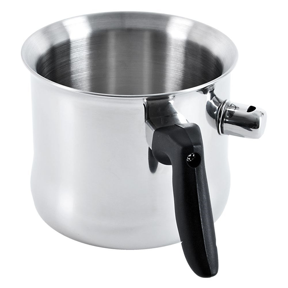 Garnek do gotowania mleka rondelek stalowy 2,5 l