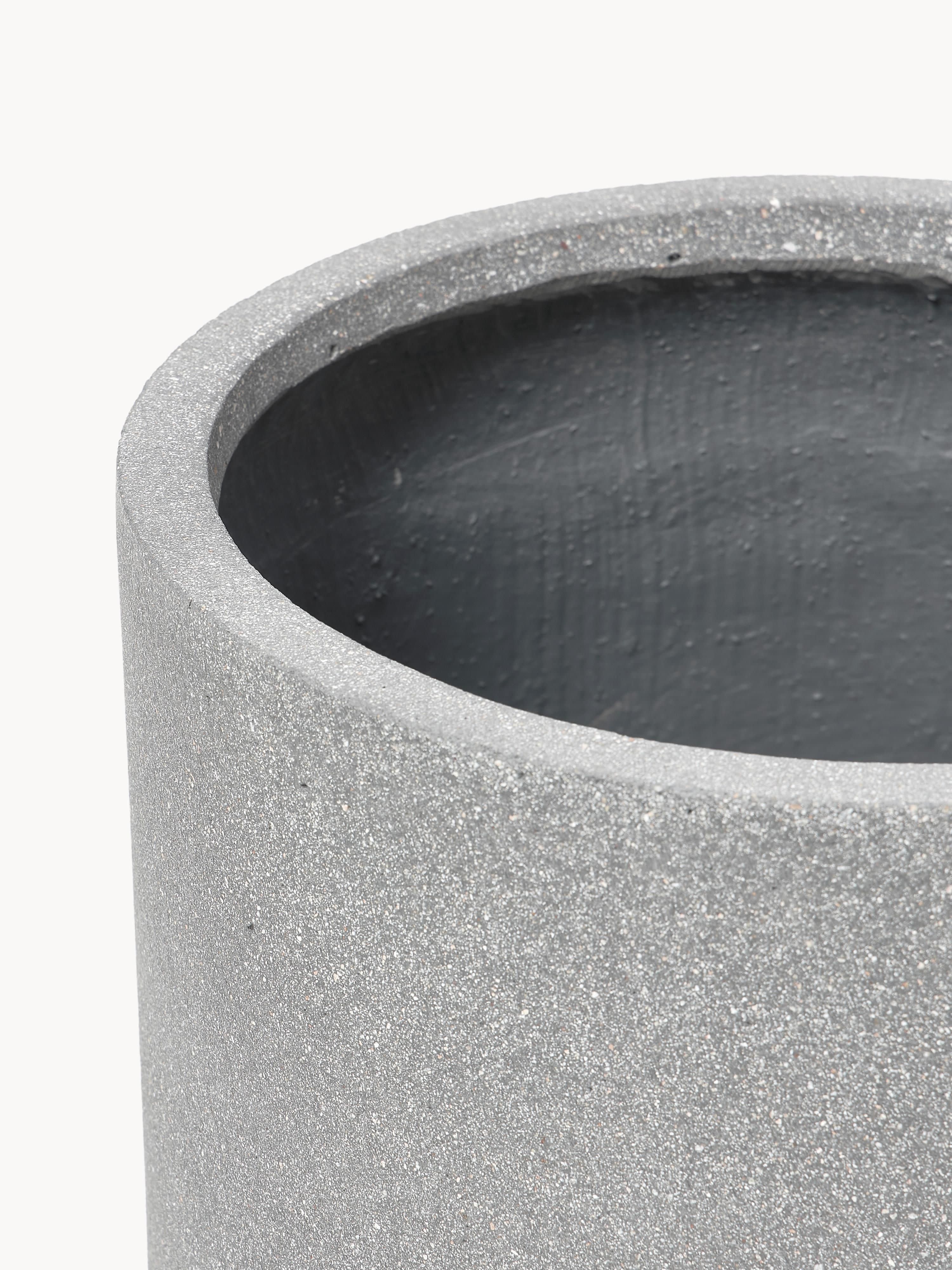 Blumentopf Tuscany aus Beton, H 49 cm