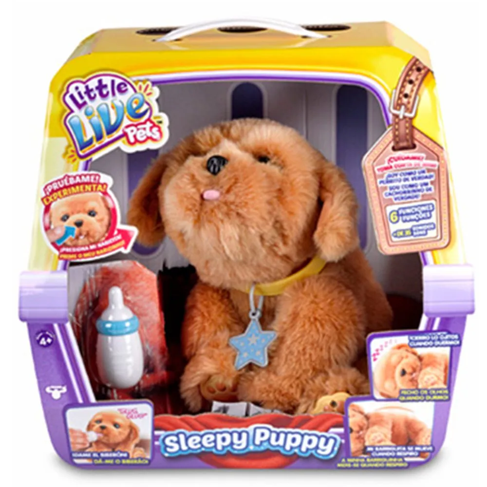 Famosa Sleppy Puppy Little Live Pets teddy refurbished