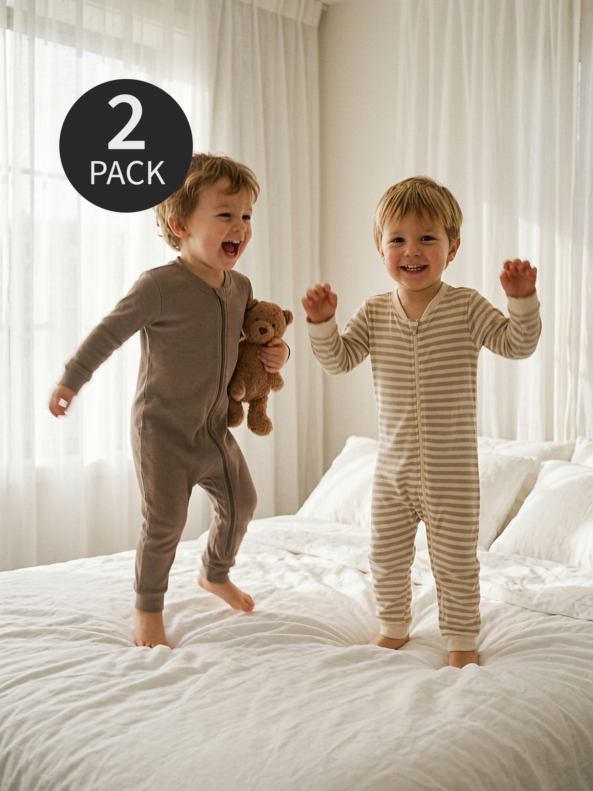 Bawełniany pajacyk 2 pack