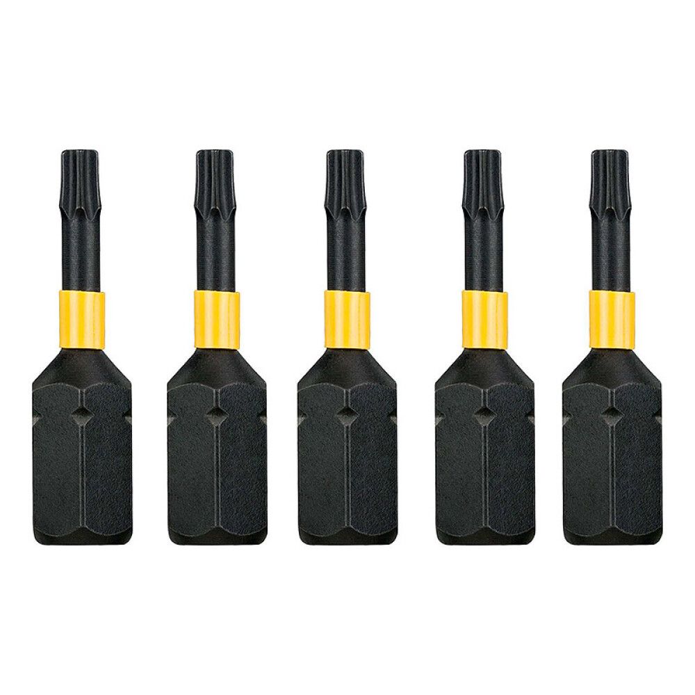 TORSION BITS DEWALT T10 25MM 5STK