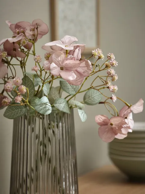 Kunstig blomst GESTUR H34cm beige