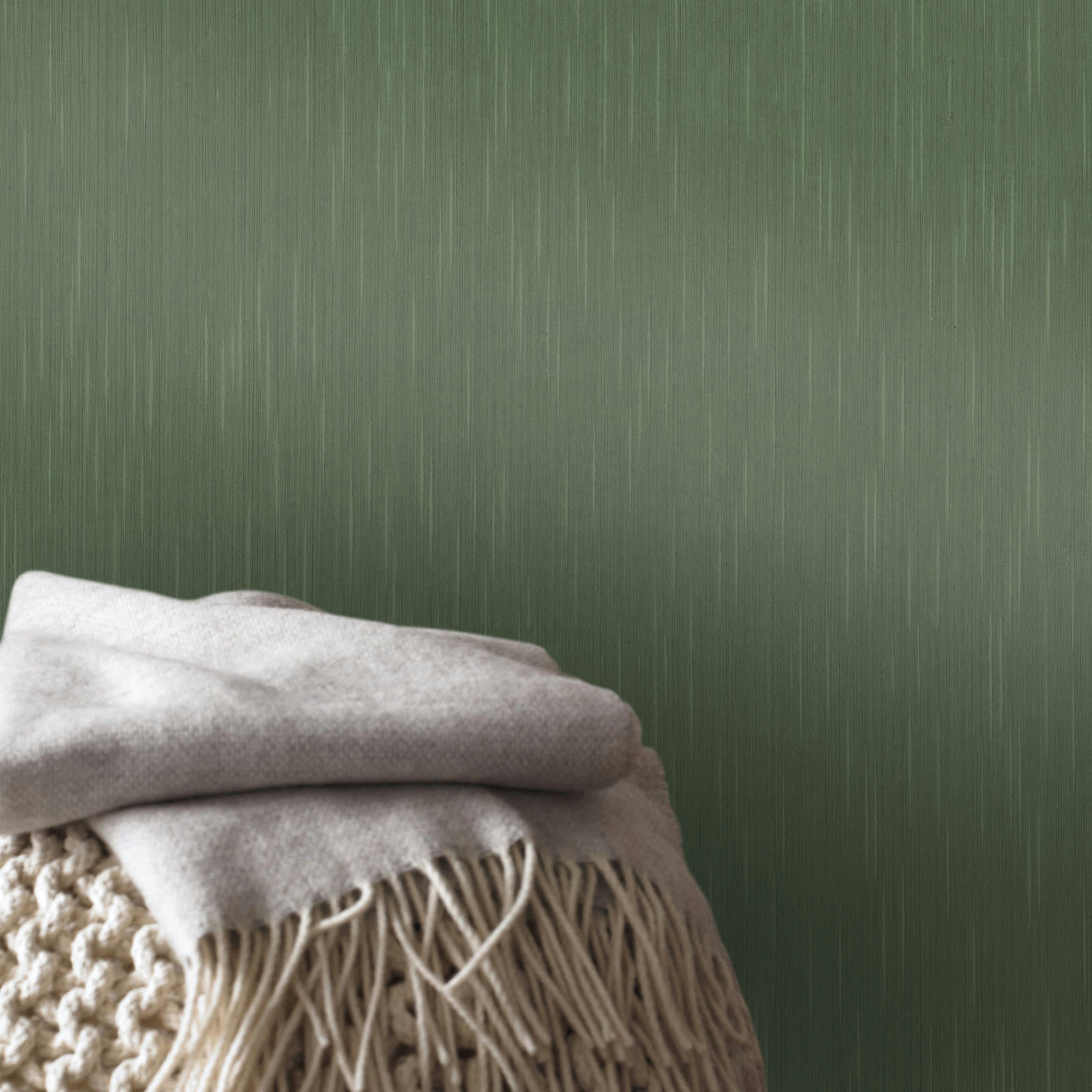 - papier peint texture textile vert 1005x52cm