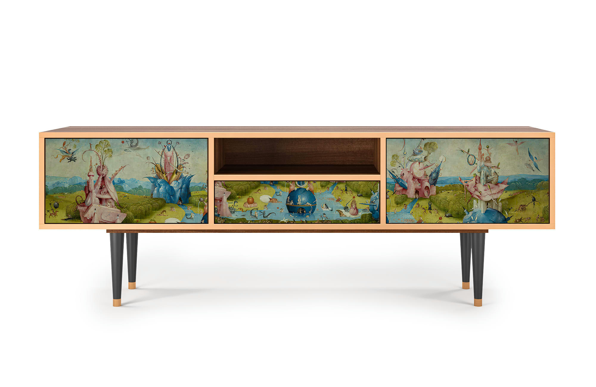 THE GARDEN BY HIERONYMUS BOSCH - Meuble TV  multicolore 1 tiroir et 2 portes L 170 cm