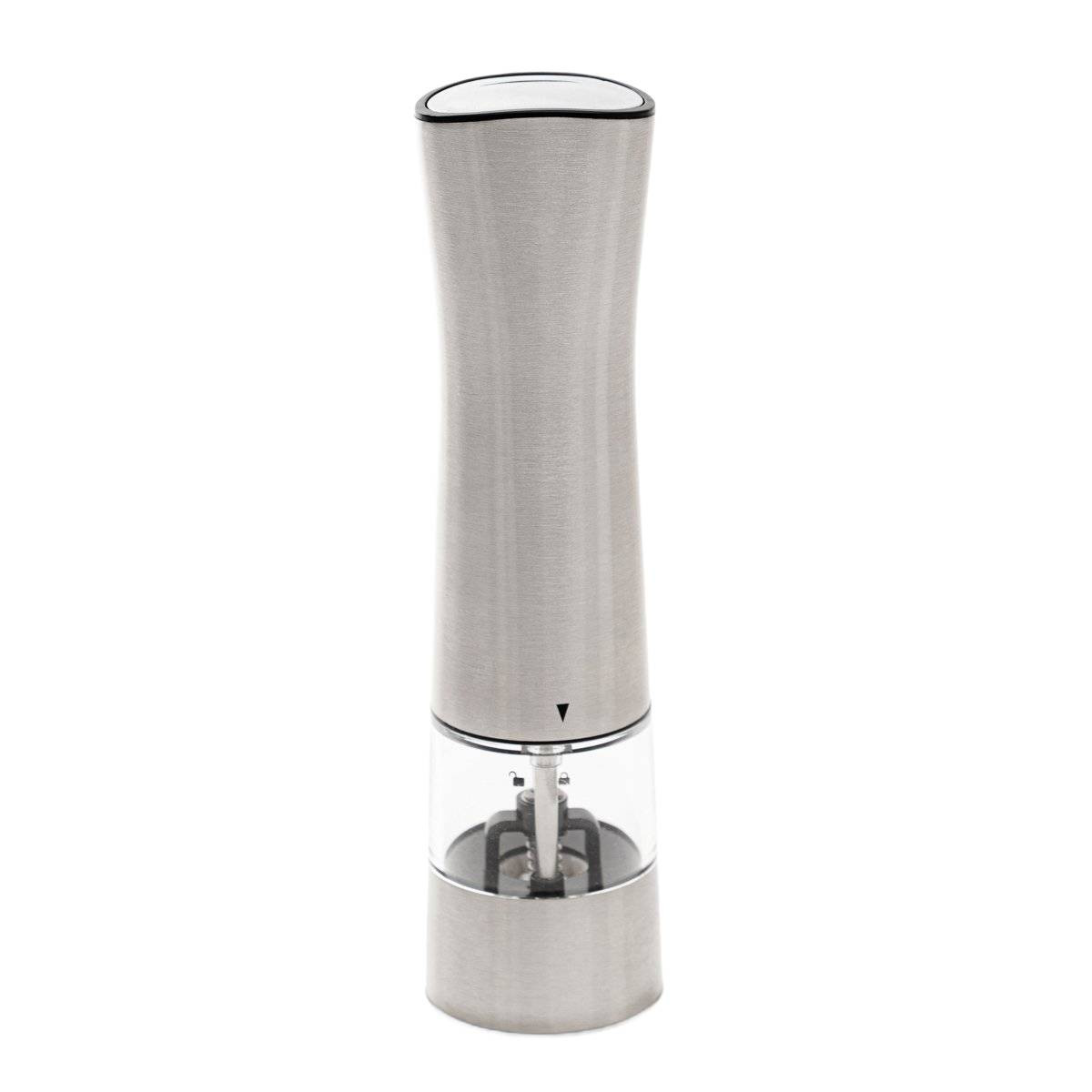 Młynek LORENZO srebrny elektryczny 21 cm HOMLA