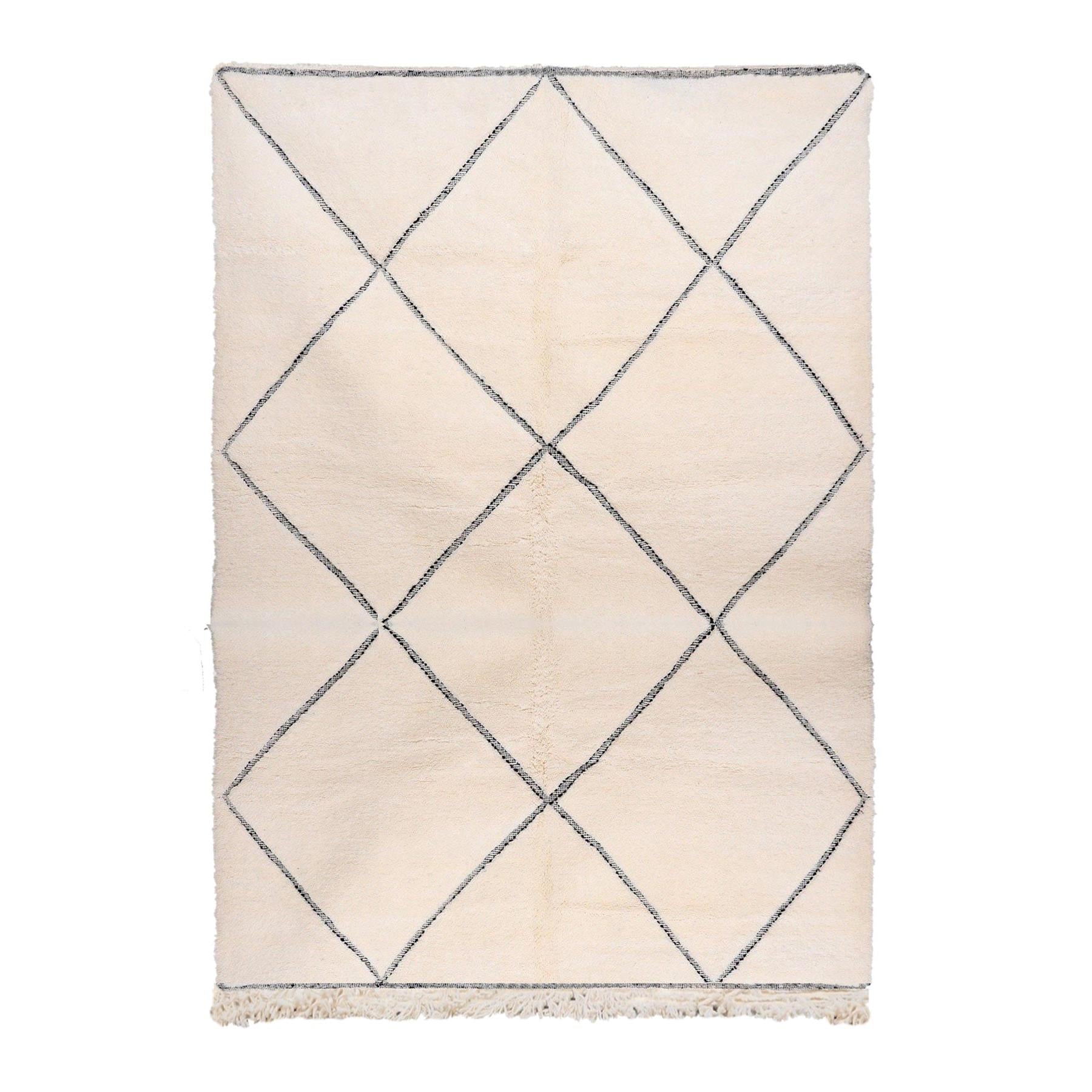 AFK Living vloerkleed Berber - handgemaakt - Wol - 120 cm x 170 cm