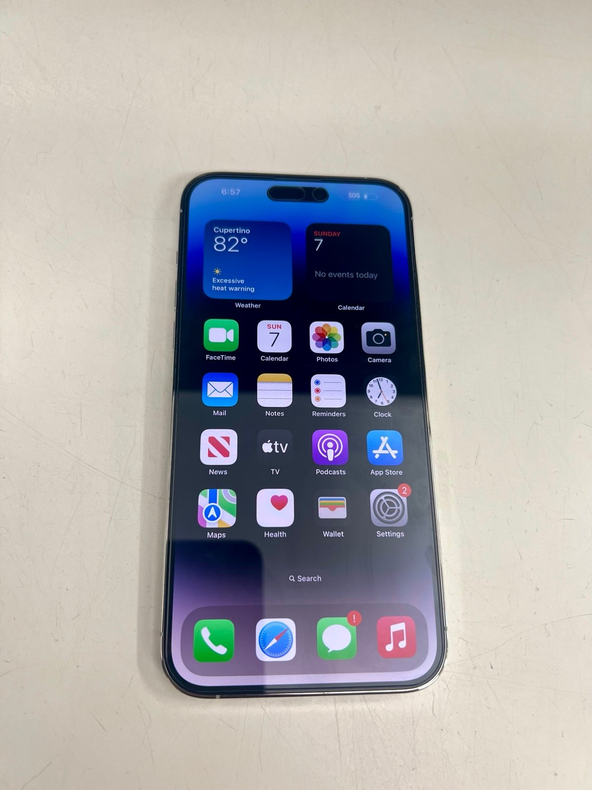 Apple iPhone 14 Pro Max - 128GB - White Silver (Unlocked)