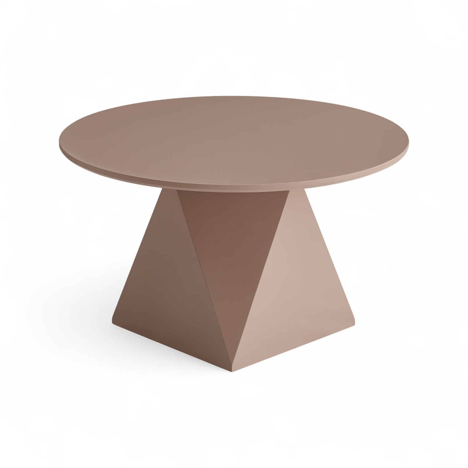 Furnhouse ronde salontafel Aura - Mokkamousse - Ø 80 cm
