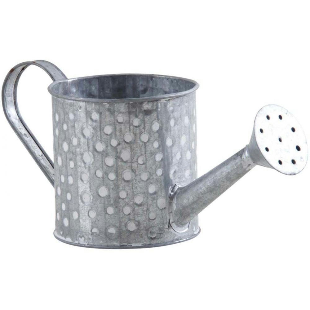 - Mini arrosoir à pois blancs