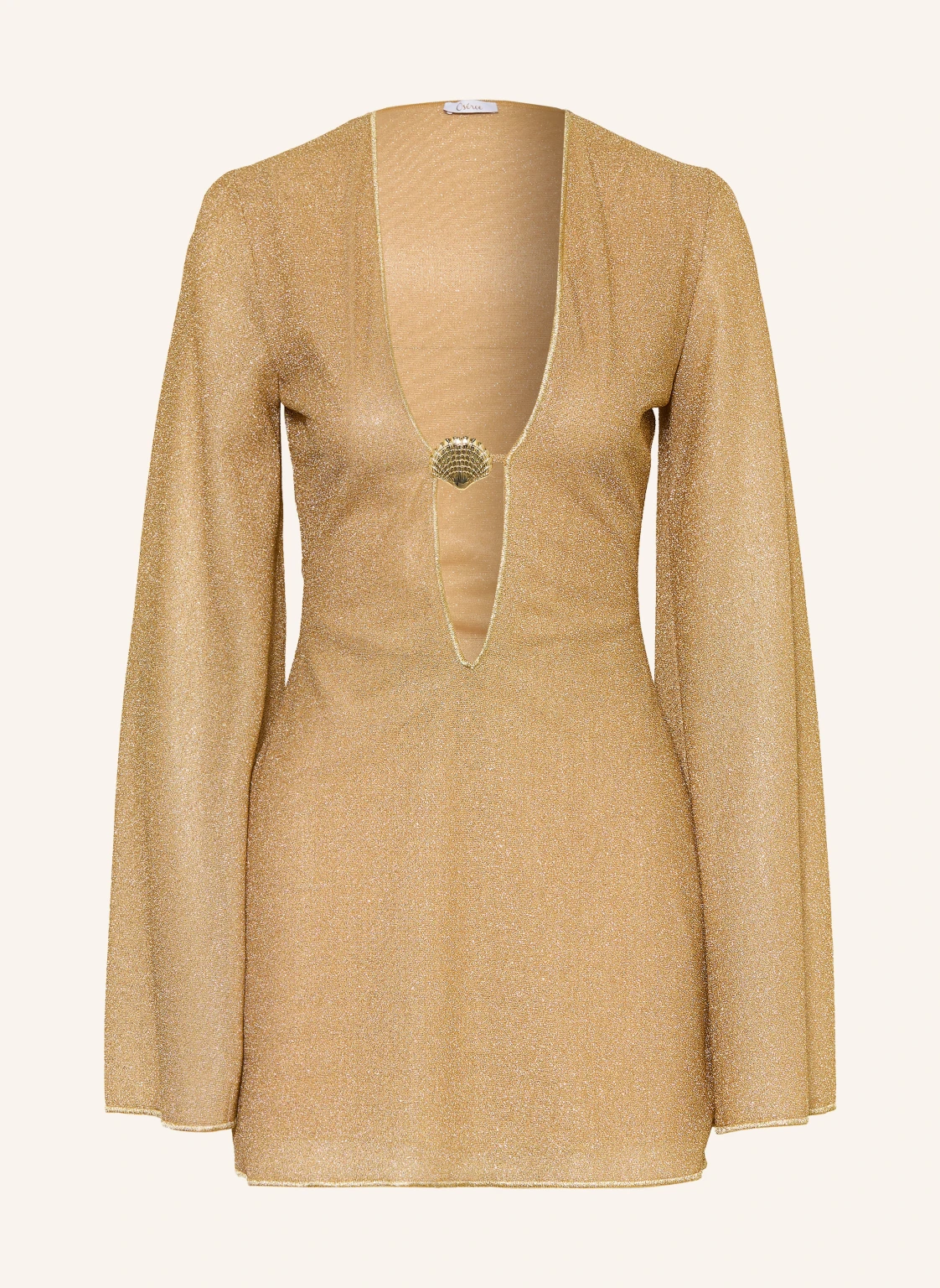 Oséree Strandkleid LUMIÈRE mit Glitzergarn