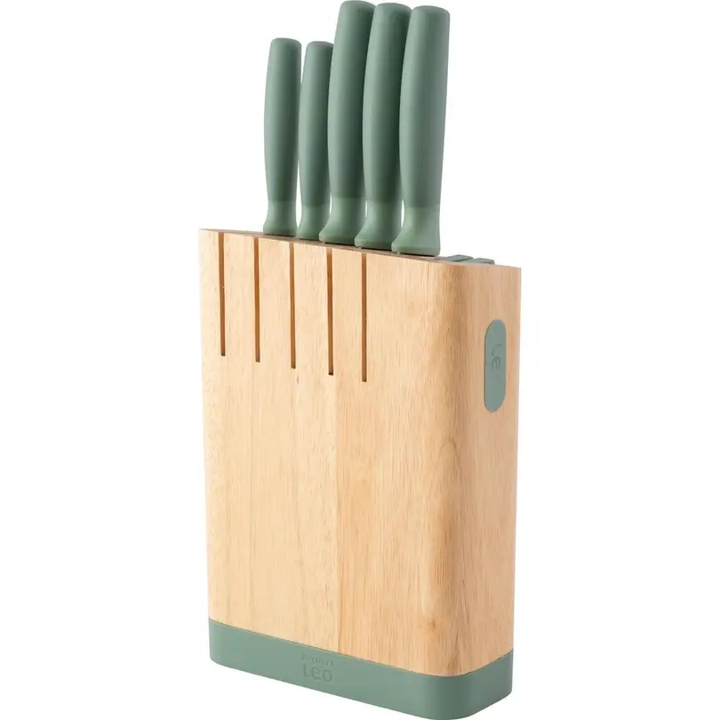Messerblock 6-teilig Leo Forest