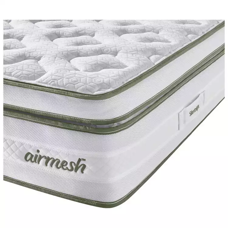 Silentnight Airmesh Comfort 3000 Boxtop Mattress - Single