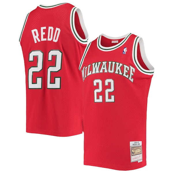 Michael Redd Milwaukee Bucks 2001/02 Hardwood Classics Swingman Jersey - Red
