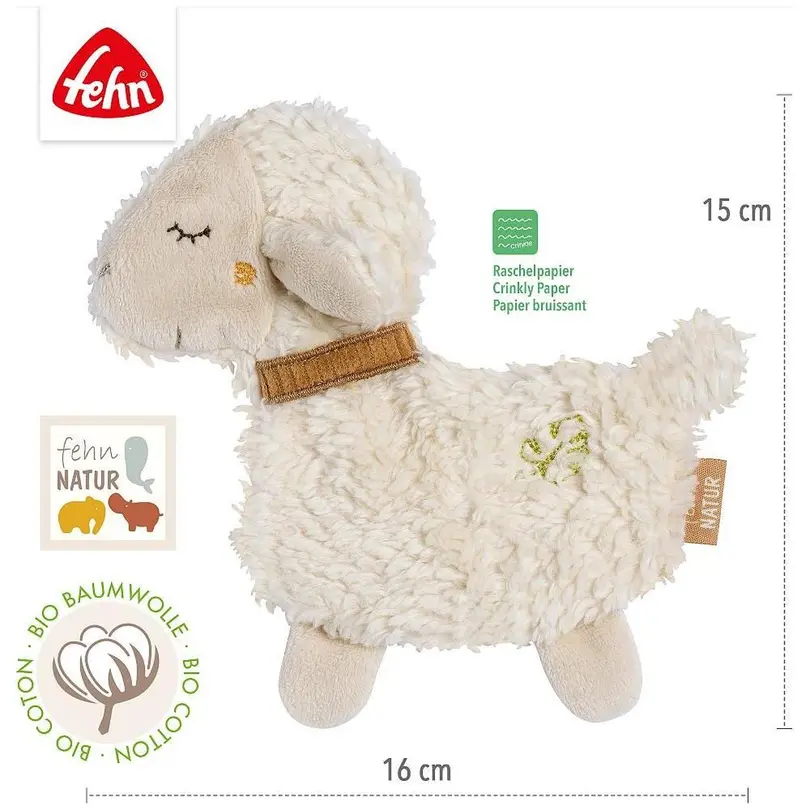 Kuscheltier Knister-Schaf