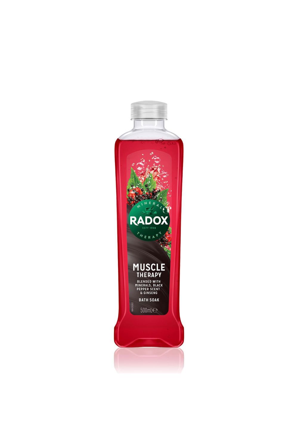 Radox Bath Soak' 100% Nature Inspired Fragrances, Muscle Therapy, 3x 500ml