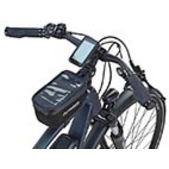 Fahrradtasche, wasserabweisend, schwarz, EVA