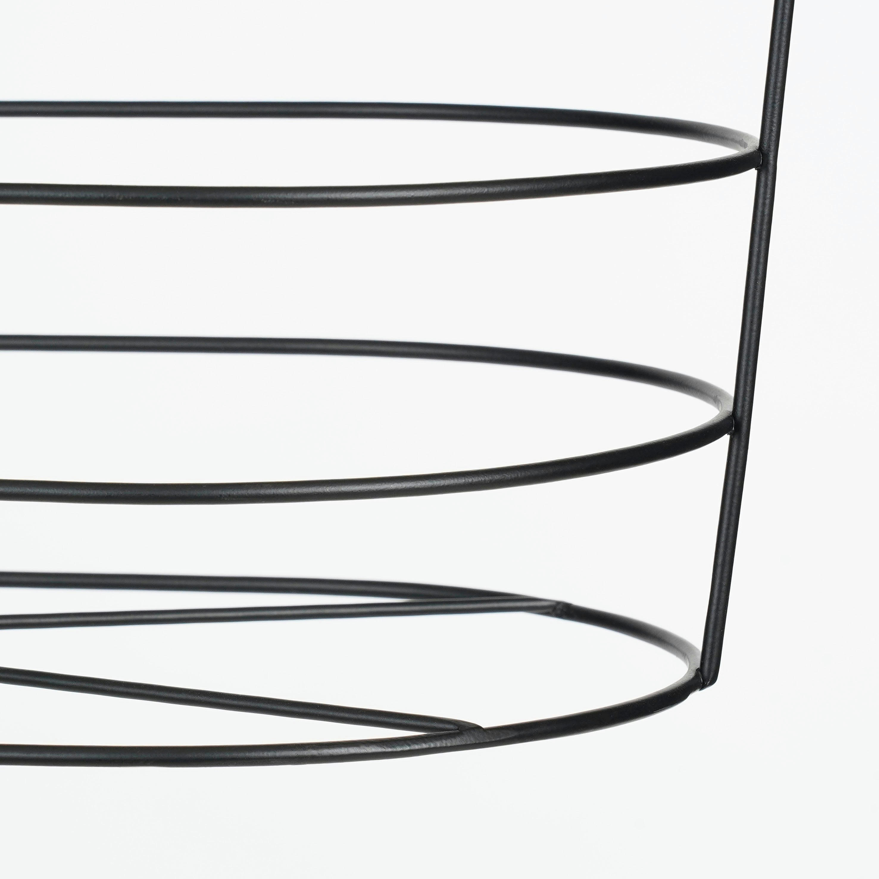 CALLEE - Cache-pot à suspendre en métal noir H76